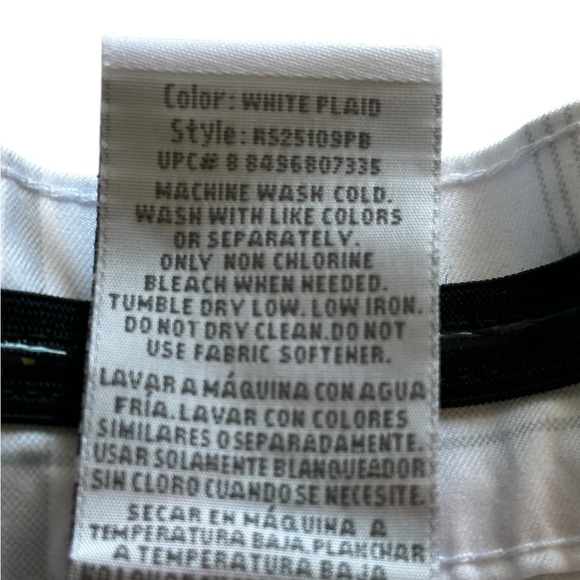 Russell Athletic White and Gray Flat Front Mens Shorts SZ 44 - Picture 6 of 14